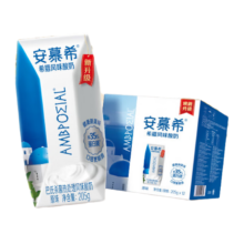 PLUS会员:安慕希 希腊风味常温酸奶 经典原味205g*12瓶*2件