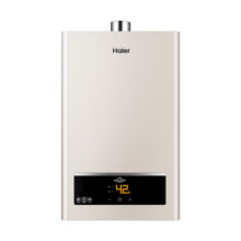 海尔（Haier）燃气热水器天然气家用 恒温强排式节能省气即热洗澡智能变频风机专利防冻上门送货安装咨询有惊喜 12L 【UTS】ECO节能