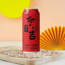 熊猫精酿 今日吉 8度小麦啤酒 500mL*6罐