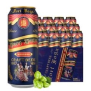 福嘉堡 德式风味艾尔白啤酒 500ml*12罐【礼箱装】