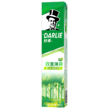 PLUS会员：DARLIE 好来 (原黑人) 双重薄荷牙膏   森林清新  160g