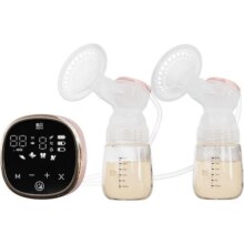 新贝双边吸奶器电动便携孕产妇拔奶器正品静音自动挤乳大吸力8782