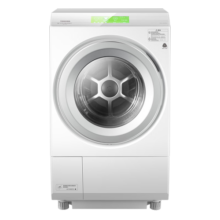 东芝（TOSHIBA）滚筒洗衣机全自动 X10热泵式洗烘一体机 六维防毛屑 直驱变频 12公斤大容量 白色 DGH-127X10D
