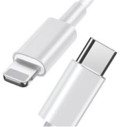 电小甫 15W Type-C转Lighting数据线 1米