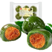 PLUS会员：珍粹 艾草青团清明果 蛋黄肉松味 300g（6枚装）