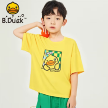 B.Duck 小黄鸭男女童夏装新款卡通短袖￥39.00 4.4折