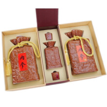 酒鬼（JIUGUI）52度酒鬼内参礼盒 馥郁香型高度白酒 458ml *2礼盒 52度 458mL 2瓶 礼盒装