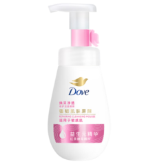 多芬（Dove）焕采修护洁面慕斯泡泡160ml 敏感肌秋冬温和保湿男女通用
