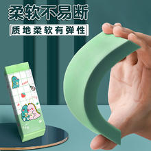学得乐 超大号橡皮擦卡通可爱创意超大块小学生专用巨无霸少屑儿童橡皮砖幼儿园不留痕像皮擦小恐龙学生奖品大橡皮