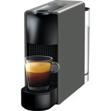 Nespresso 【赵又廷推荐】胶囊咖啡机Essenza Mini小型便携意式  自动家用咖啡机 C30 灰色