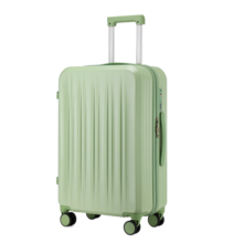 大嘴猴（Paul Frank）行李箱女拉杆箱男轻音万向轮旅行箱学生出差商务拉链皮箱 牛油果绿 20英寸