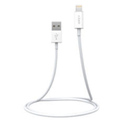 京东京造 JZLTA13WH MFi认证 Lightning 2.4A 数据线 TPE 1.2m 白色