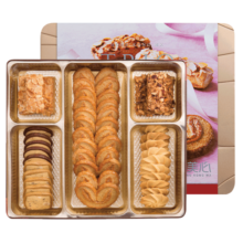 美心（Meixin）三重奏曲奇饼干礼盒装 331g 中国香港进口 下午茶礼品特产189元 (月销1000+)