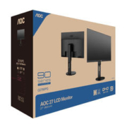 AOC 冠捷 27英寸 2K IPS广视角 106%NTSC广色域 75Hz 商用办公 节能 低蓝光不闪 液晶显示器 Q2790PQ