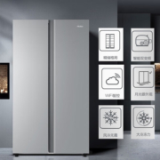海尔（Haier）haier冰箱481升双开门两门大容量517升超薄双变频风冷无霜对开门家用智能省电保鲜纤薄机身电冰箱 481升智慧双变频+360°风冷无霜+WIFI智控