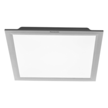 松下（Panasonic）厨房灯集成吊顶灯LED吸顶灯卫生间灯面板灯厨卫灯 白框IP44防水