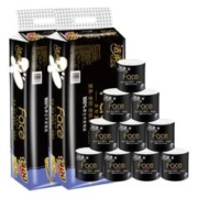 C&S 洁柔 黑face有芯卷筒纸4层加厚140g20卷