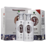 习酒贵州习酒银质 53度酱香型白酒500ml 双瓶装