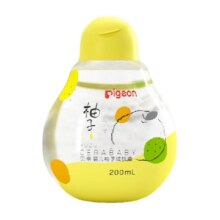 Pigeon贝亲婴儿润肤油200ml*1瓶新生宝宝抚触按摩油身体油 润护肤