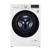 LG 10.5公斤全自动滚筒洗衣机 智能DD直驱变频 95℃高温煮洗 大容量家用超薄 纤慧系列白FLX10N4W