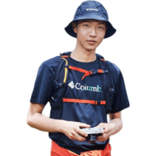 Columbia哥伦比亚速干T恤男子24春夏新品清凉透气吸湿排汗圆领短袖AE0543 AE0543465 M 175/96A