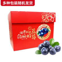 京鲜生 云南蓝莓 巨无霸22mm+ 12盒礼盒装 约125g/盒 新鲜水果礼盒169元包邮