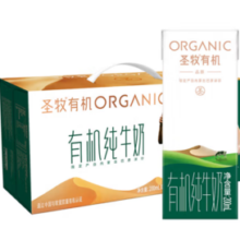 PLUS会员！圣牧 有机纯牛奶 品醇200ml*24盒