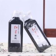 红星 宣纸官方旗舰店红星墨汁450ml正品油烟墨水大容量毛笔练习大瓶国画初学者中浓超浓书画书法专用玄宗墨液