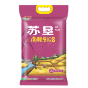 PLUS会员：苏垦 南粳9108 大米5kg*3件