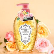 需首购、plus会员: Miss Lilly 蜜斯莉 玫瑰香氛花瓣沐浴露 520g