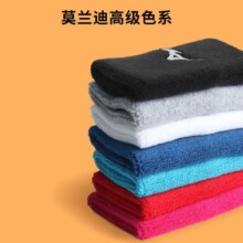 美津浓（MIZUNO） 护腕 男女运动健身篮球护手腕吸汗加长保暖训练扭伤防护手装备网球羽毛球护具 太空灰 均码 一只装