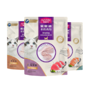 京东PLUS：Myfoodie 麦富迪 宠 成幼猫通用羊奶肉包 混合装 70g*5袋