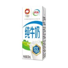 18日0点开始，需学生会员:伊利 纯牛奶苗条装 200ml*24盒