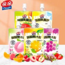 京东会员：亲亲（Qinqin）蒟蒻吸吸果汁乳酸果冻 蜜桃味60g*1支（多口味任选）*35件