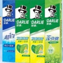 PLUS会员：DARLIE 好来 牙膏 双重薄荷90g*2+龙井绿茶90g+经典超白90g