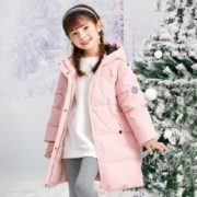 Deesha 笛莎 女童中长羽绒服