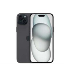 plus会员：Apple/苹果 iPhone 15 Plus (A3096) 128GB 黑色支持移动联通电信5G 双卡双待手机