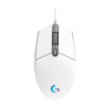 plus会员：罗技 （G）G102二代游戏RGB鼠标 白色