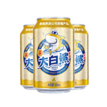 青岛啤酒（TsingTao）大白鲨9度听装整箱 330mL 24罐39.9元 (券后省29)