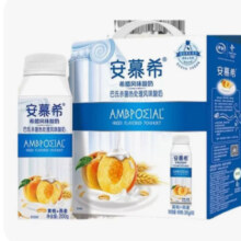 4月1日10点抢、限量3000件、聚划算百亿补贴：伊利安慕希黄桃燕麦200g*10瓶希腊风味酸奶礼盒装2月