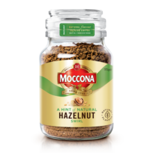 摩可纳Moccona 榛果风味冻干速溶黑咖啡无添加糖 95g