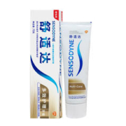 SENSODYNE 舒适达 多效护理牙膏 清新口气洁白牙齿敏感酸痛含氟专业修复受损牙釉质 多效护理70g