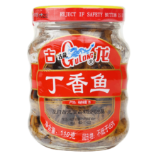 Plus会员、概率券:古龙鱼罐头即食丁香鱼 110g