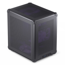乔思伯（JONSBO）C6 黑色 MATX机箱（四面MESH板/3风扇位/前置Type-c/ATX电源/≤75mm散热器/200-255mm显卡）