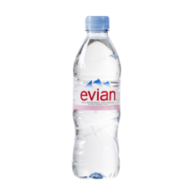 依云（evian）法国原装进口 矿泉水 500ml*24瓶 整箱装