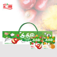 plus会员：汇源 乐乐园100%果汁混合礼盒150ml*10盒*2件