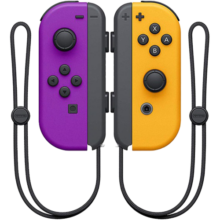 任天堂（Nintendo） Switch日版游戏机 续航加强版ns掌机新款 Joy-Con 紫橙手柄519元 (月销8000+)