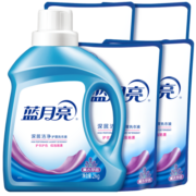蓝月亮 洗衣液 套装 深层洁净 机洗 薰衣草香 家庭装 【14斤】2kg瓶+1kg*5袋