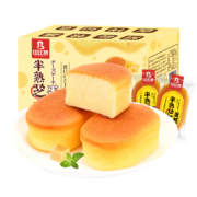 plus会员、需首购、概率券：比比赞（BIBIZAN）半熟小芝士蛋糕 400g/箱