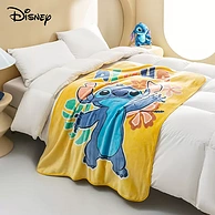 A类品质，Disney 迪士尼 儿童春夏法兰绒午睡毯100*140cm 2色29.9元包邮